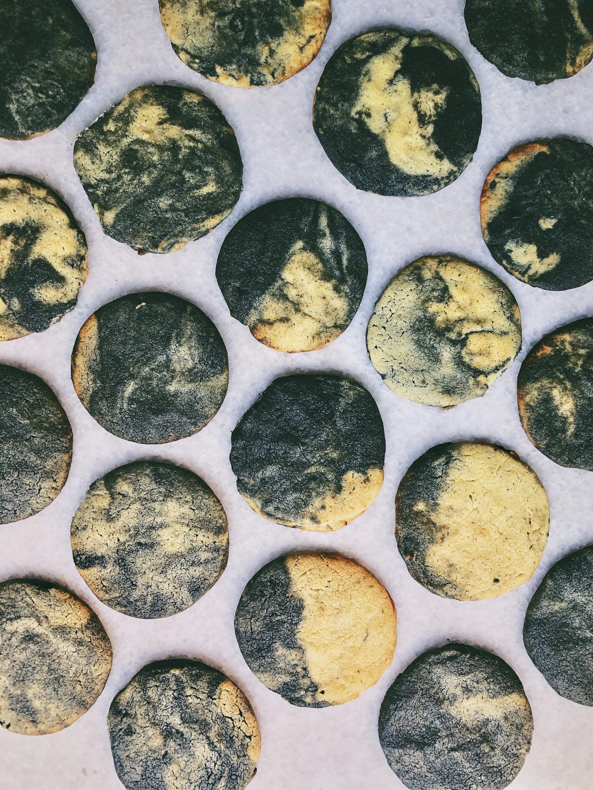 Marbled Tahini Cookies