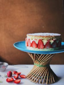 Strawberry Mousseline Cake